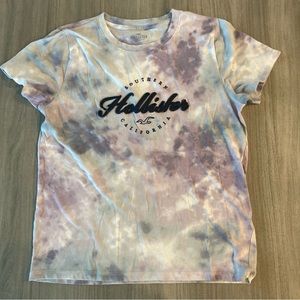 Tie-dye Hollister top. Size medium. Like brand new/barely worn.